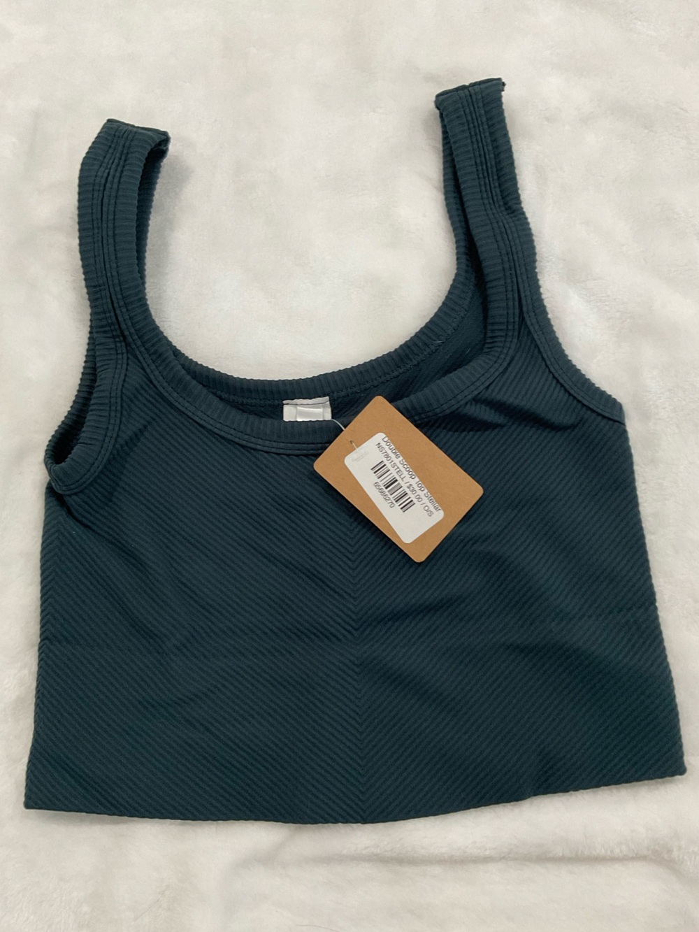 Nikibiki Double Scoop Stellar Ribbed Crop Top